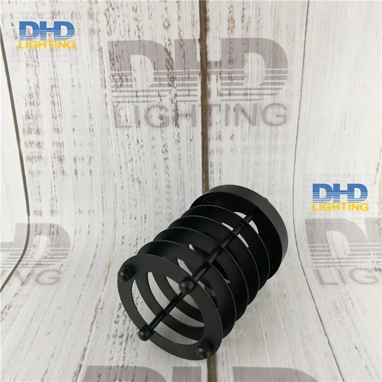 D100mm* H140mm E27 абажур черный готовой железной клетки Эдисона абажур