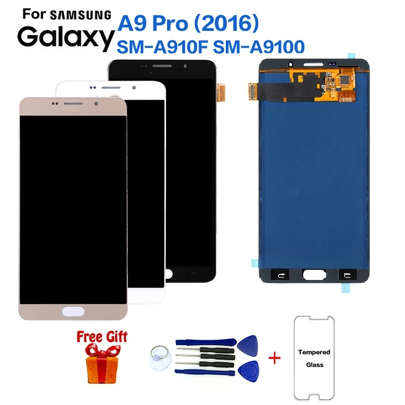 ЖК дисплей для Samsung Galaxy A9 Pro(2016) сменный экран модуль экрана с функцией замены на