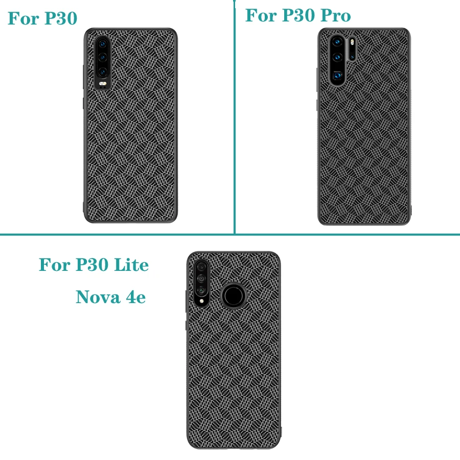 Чехол для Huawei P30 PRO чехол Lite Nova 4e NILLKIN роскошный из синтетического волокна и