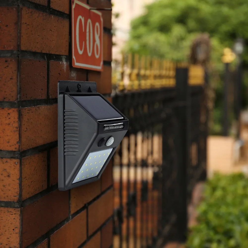 2 шт. 20 LED открытый Водонепроницаемый энергосберегающие уличные Двор Путь Сад