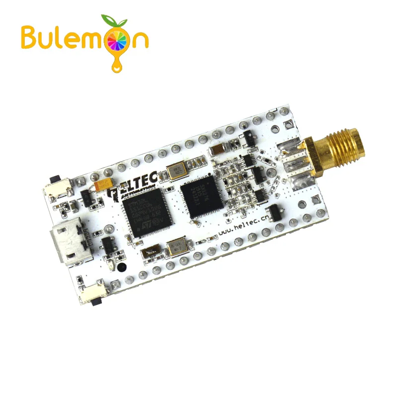 STM32L151CCU6 + SX1276 макетная плата LoRaWAN Node сверхнизкая мощность 1/2aa литиевая батарея