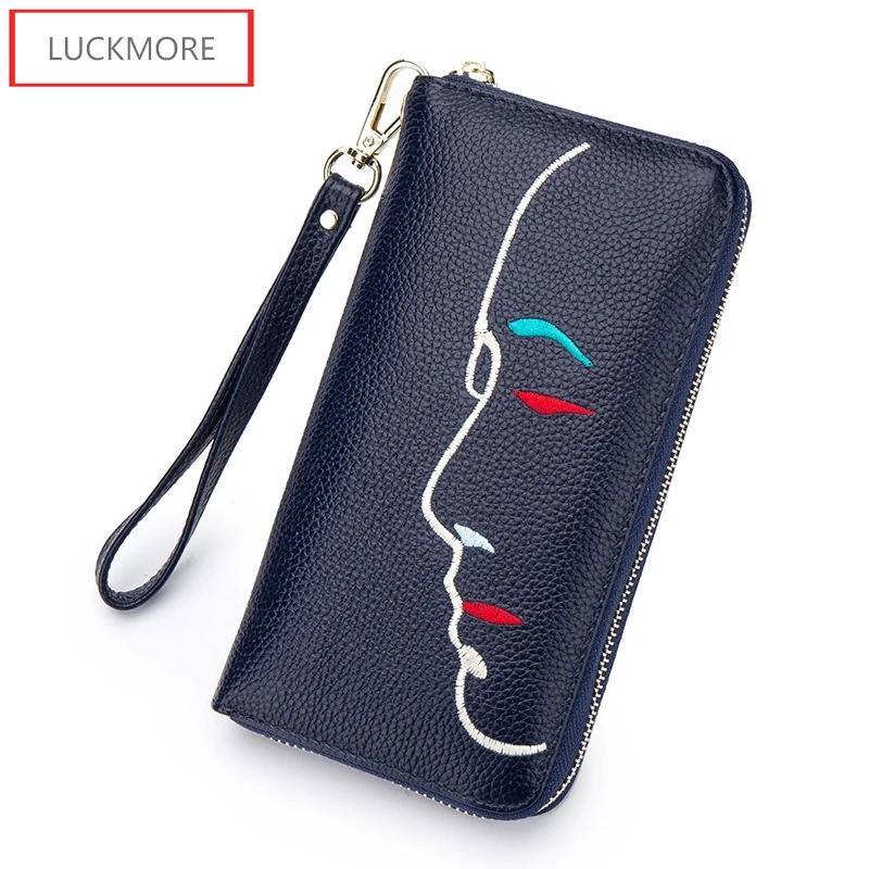 Женские кошельки из натуральной кожи брендовый дизайн высокое качество