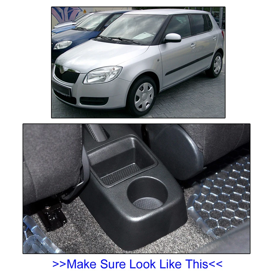 Подлокотник для Skoda Fabia 2 2008 2013 2009 2010 2011 2012|arm rest|console storagecenter console |