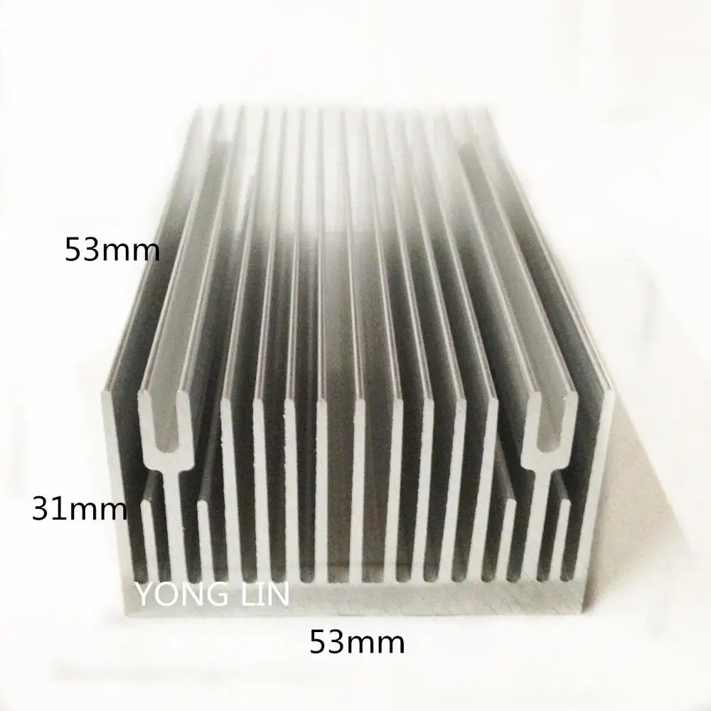 2 шт. радиатор/алюминиевый радиатор/53*31 53 LED Радиатор/IC Радиатор|led heat sink|aluminum