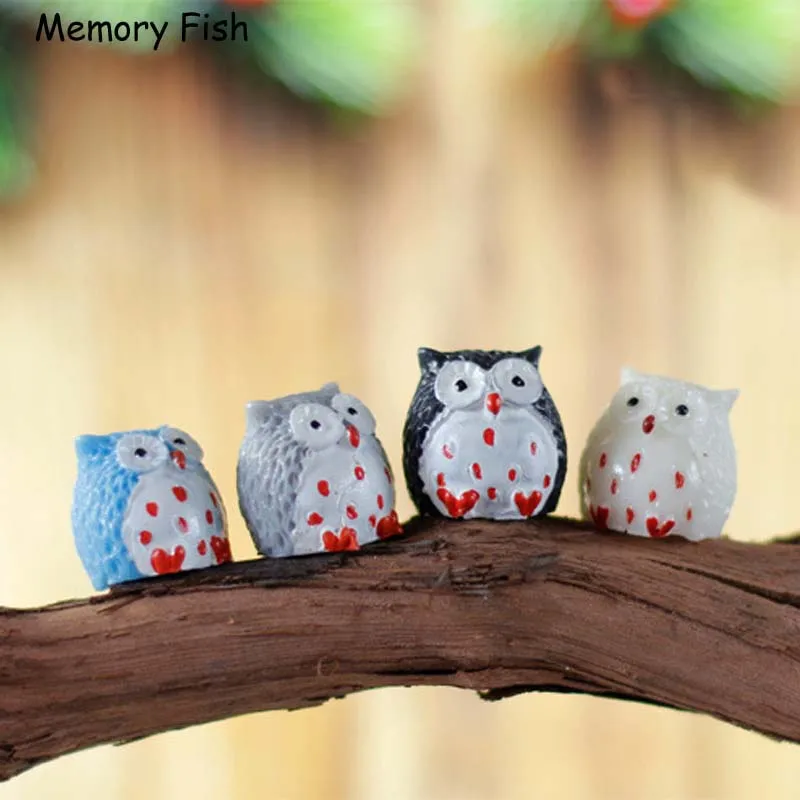 10 шт./компл. микро сад декоративная Аниме Смола фигурка ручной работы забавная