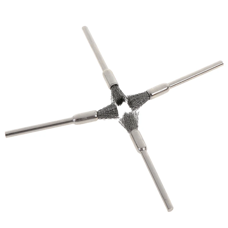 

4Pcs 50mm High Quality Steel Wire Brushes Polishing Wheel Mini Brushed Brush For Tools