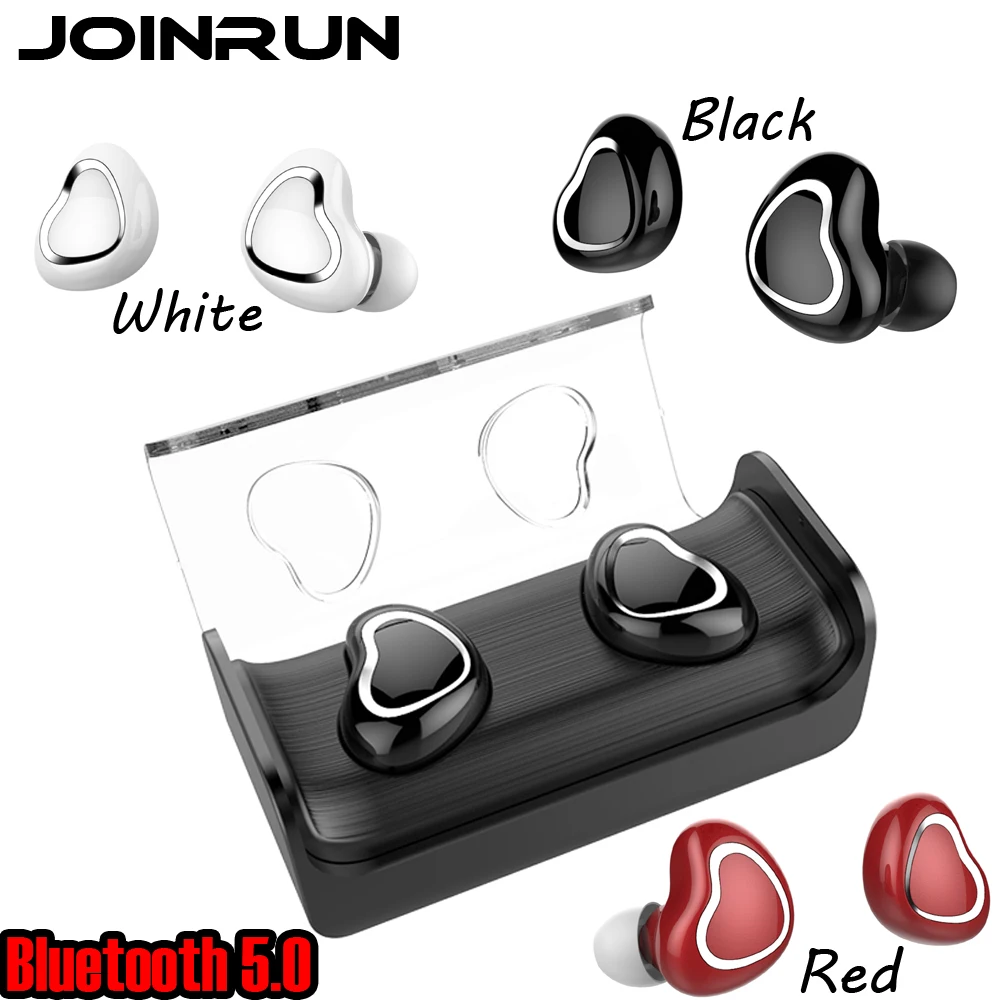 Беспроводные Bluetooth наушники Joinrun TWS с микрофоном вкладыши маленькая гарнитура