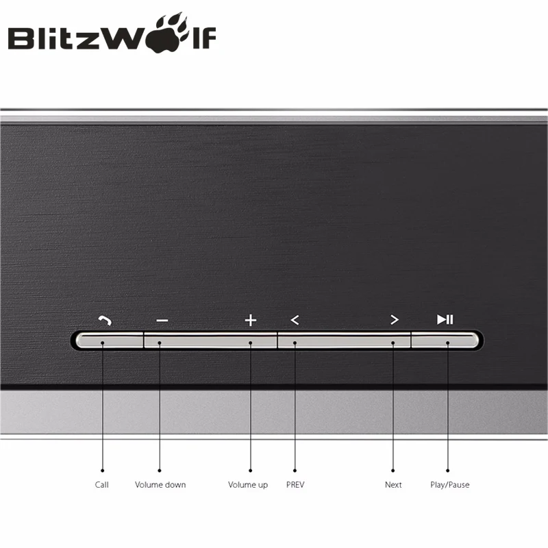 BlitzWolf динамик bluetooth s Портативный беспроводной стерео мини для iPhone Xiaomi Мобильный