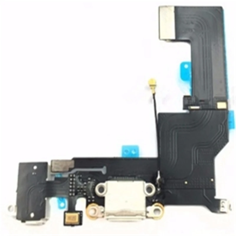 Высокое качество зарядки USB порт док разъем гибкий кабель для iPhone 5 SE наушников