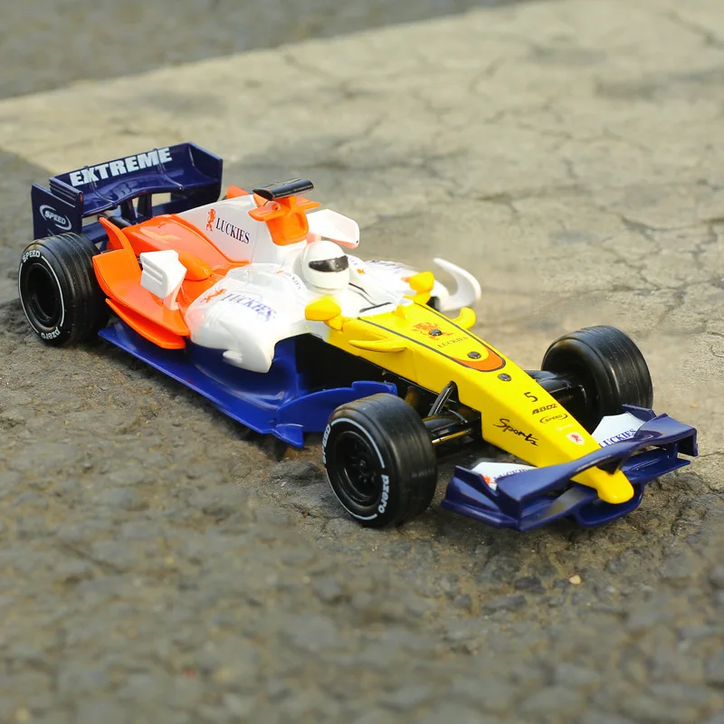 Весы 1:32 Formula 1 металлический сплав спортивный автомобиль салон вытяжка звук свет