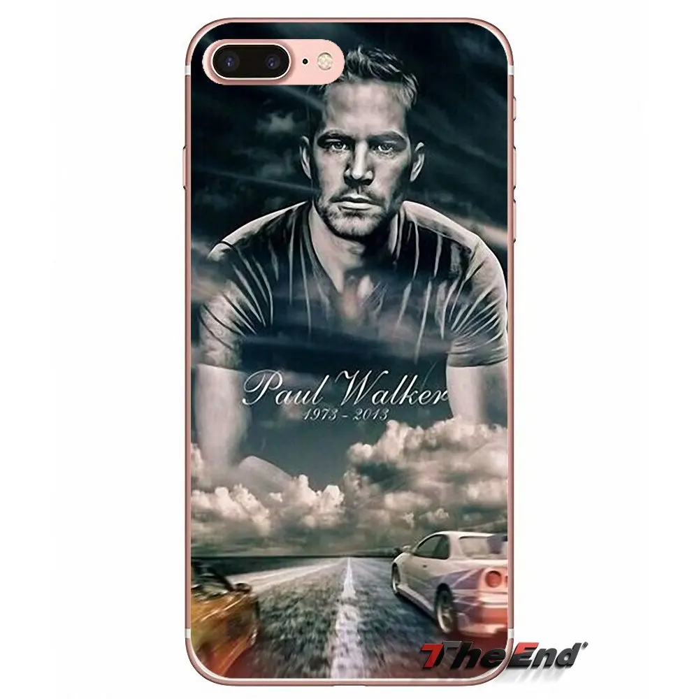Мягкий чехол для iPhone X 4 4S 5 5S 5C SE 6 6S 7 8 Plus Samsung Galaxy J1 J3 J5 J7 A3 A5 2016 2017 Paul Walker Fast and the Furious|for