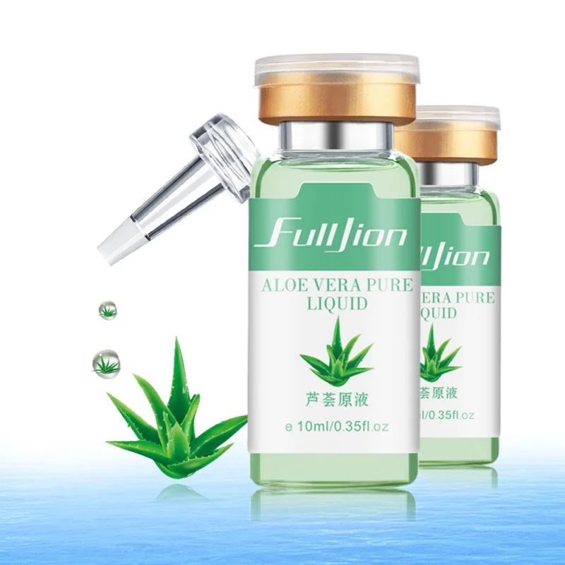 10 мл Алоэ Вера чистая жидкая Гиалуроновая кислота увлажняющая субстанция от