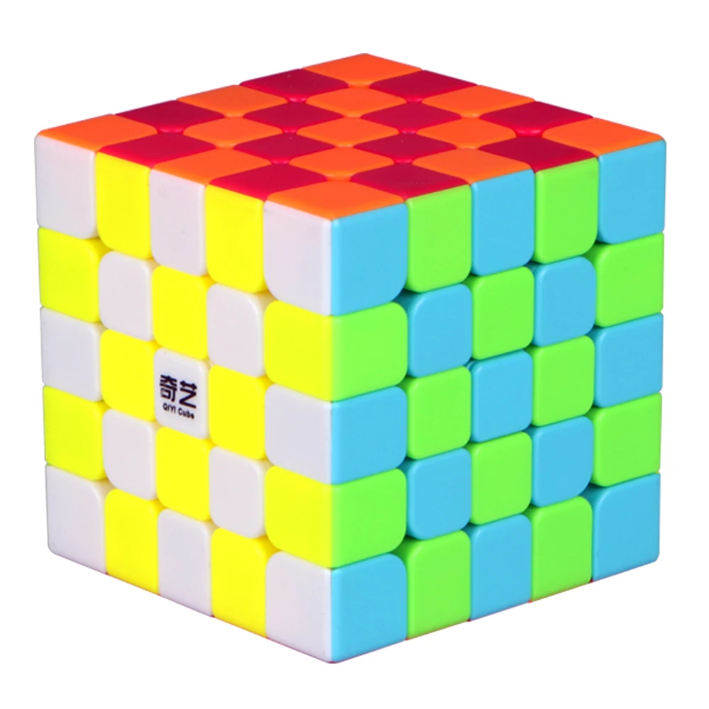 6 2 см Профессиональный QiYi 5 слоя волшебные кубики 5x5x5 головоломка куб игрушка 5*5*5