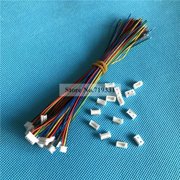 Micro JST 1 25 ММ 2P 3P 4P 5P 6P 3-контактный прямоугольный гнездовой разъем + штекер с