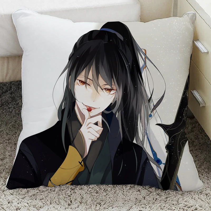 R Grandmaster демонического культивирования Wei Wuxian Lan wangji BL Yaoi Наволочка Чехол для подушки косплей подарок кровать/диван/автомобиль Декор - Цвет: R