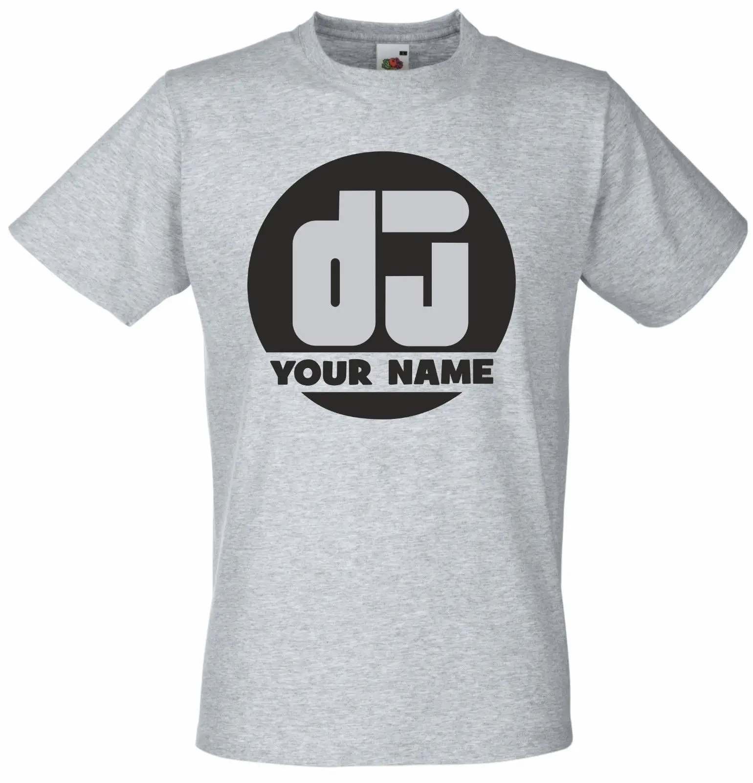 DJ personalised with your name t shirt ideal gift xmas birthday ladies mens | Мужская одежда