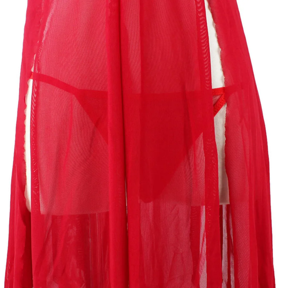 1 комплект мини-платье Эротическая Ночная сорочка сексуальный кружевной халат