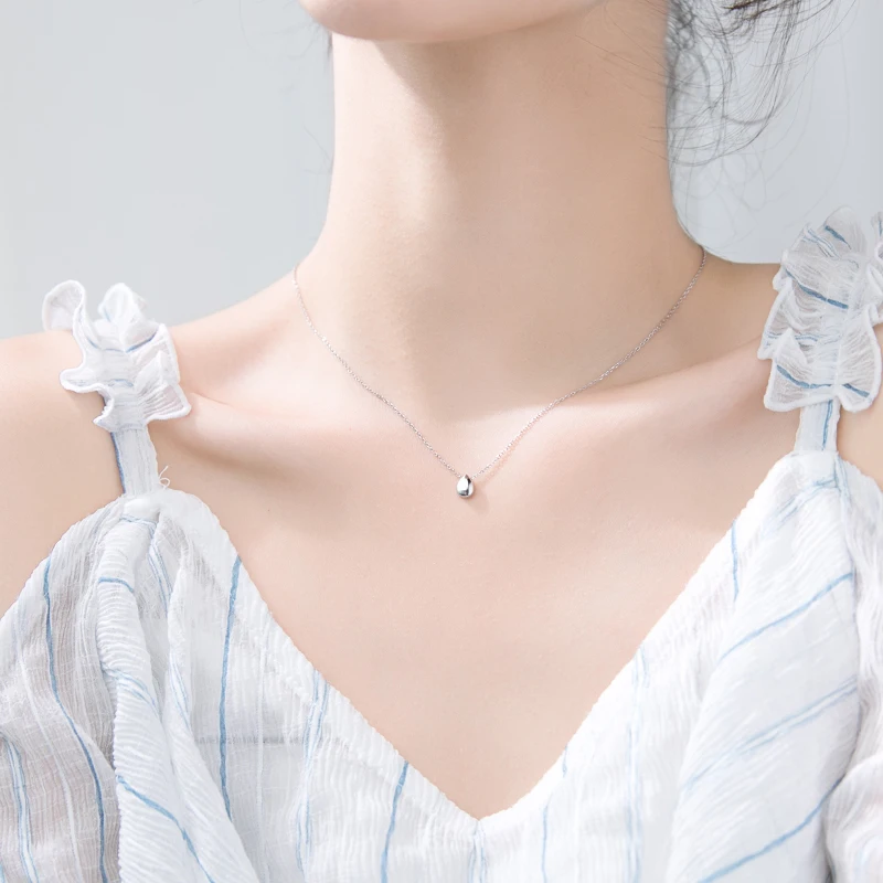 Серебряное ожерелье AROCH S925 женственное маленькое простая мини цепочка для