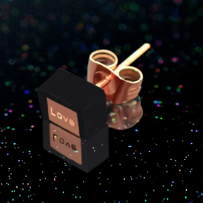 Женские квадратные серьги-гвоздики Vivari роскошные серьги из нержавеющей стали с