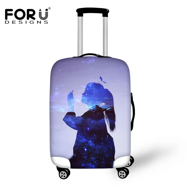 FORUDESIGNS/3D Кленовый лист с принтами, водонепроницаемый дождевик, дорожный багажный чехол для 18 20 22 24 26 28 30 дюймов, чехол для костюма - Цвет: H1706