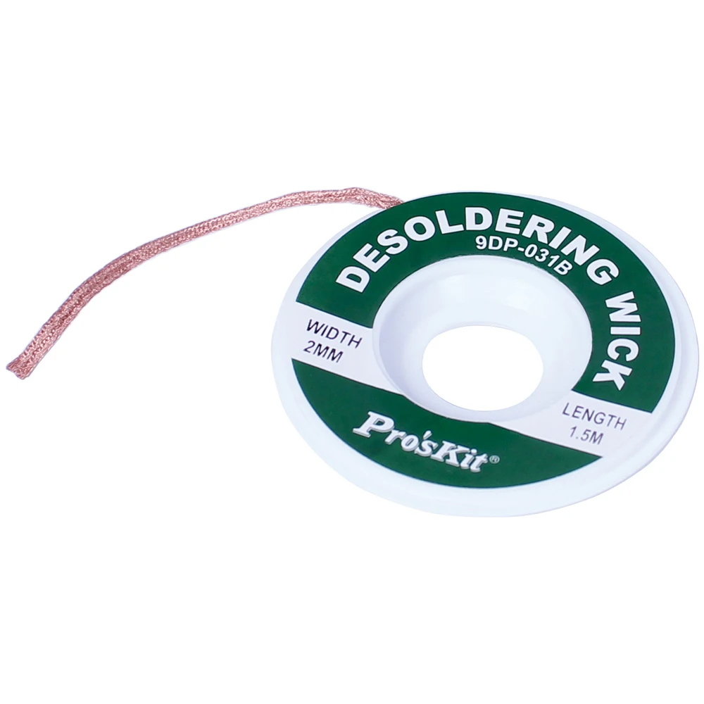 Pro'sKit 9DP-031B BGA всасывания олова линии распайки фитиль припоя Remover провода для PCB IC материнская плата реболлинга инструмент