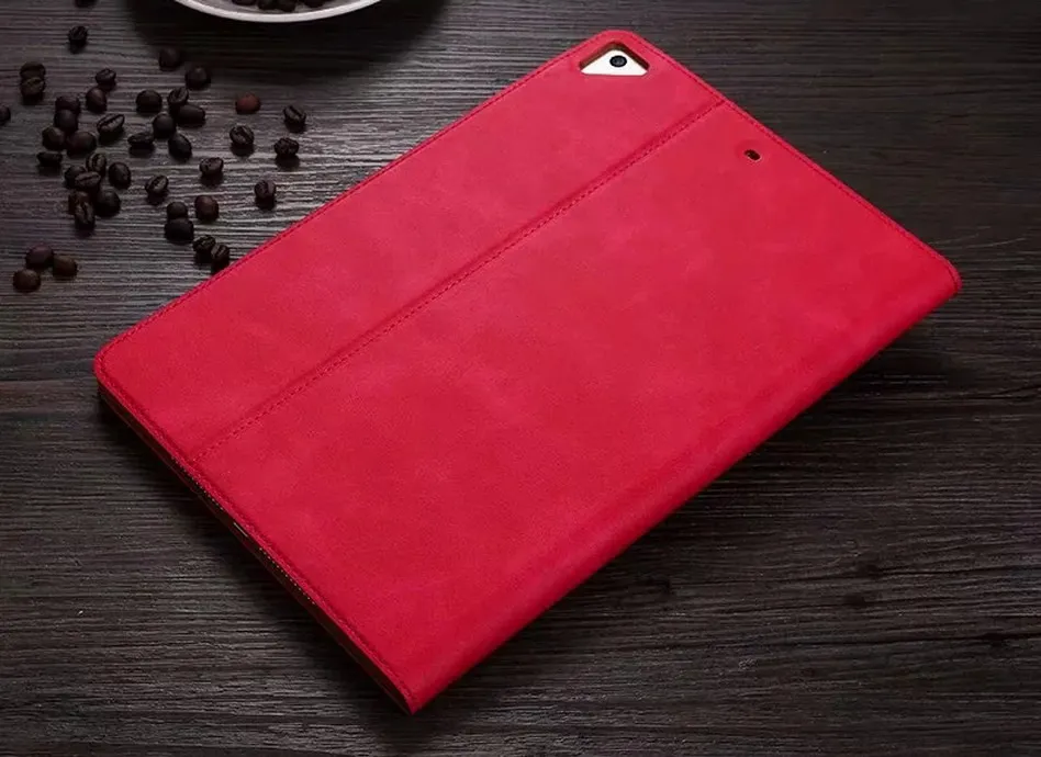 Античный чехол из искусственной кожи и термополиуретана для нового iPad 9,7 дюйма /, для iPad Air/Air 2, для iPad Pro 9,7, eqhtx-банковский чехол для планшета - Цвет: Rose-bei-ke-56789