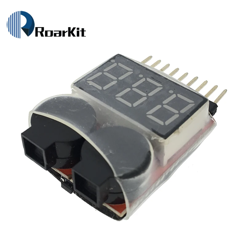 Новый индикатор 1 8S Lipo Li Ion Fe напряжения батареи 2 в тестер низкого зуммер
