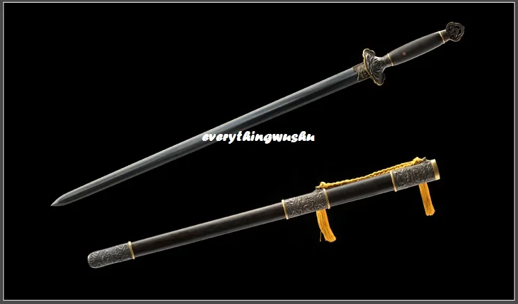 Премиум Лотос ушу Кунг Фу мечи для Тай Чи песня Цзянь мастер коллекции|Боевые