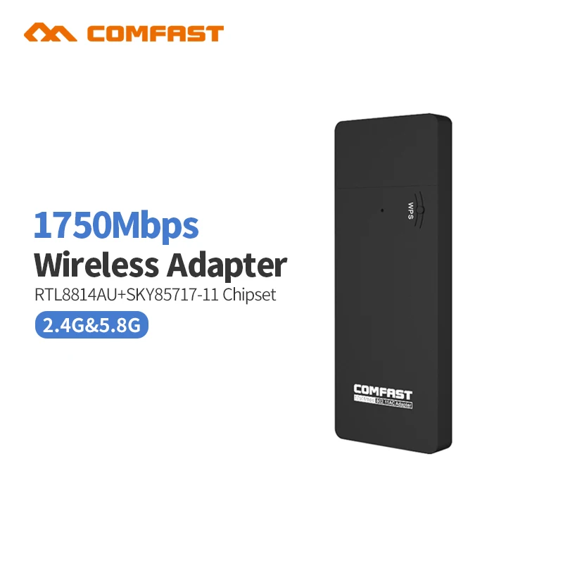 COMFAST CF 917AC 2 4 г/5 8 ГГц Dual Band Поддержка 802 11 ac 1750 Мбит/с USB 3 0 Wi Fi WI FI беспроводной