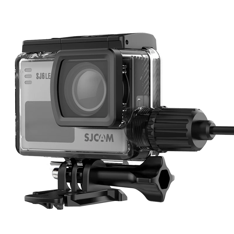 SJCAM SJ6 мотоциклетный Водонепроницаемый чехол с зарядным кабелем для SJ6 Legend/SJ6 Legend Air Action camera для мотоциклетного шлема Sport