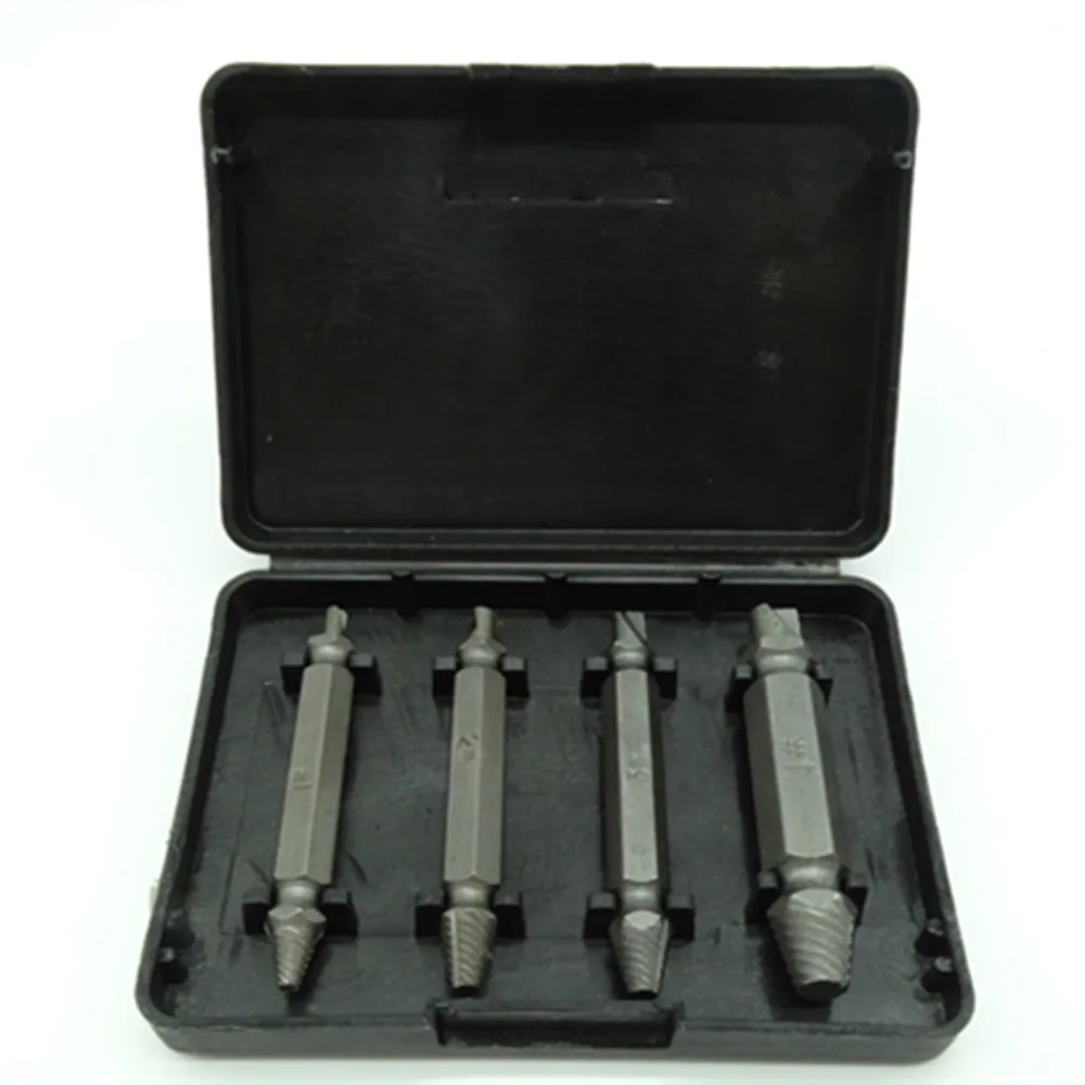 Двойные боковые сверла поврежденный болт набор для удаления металла винт