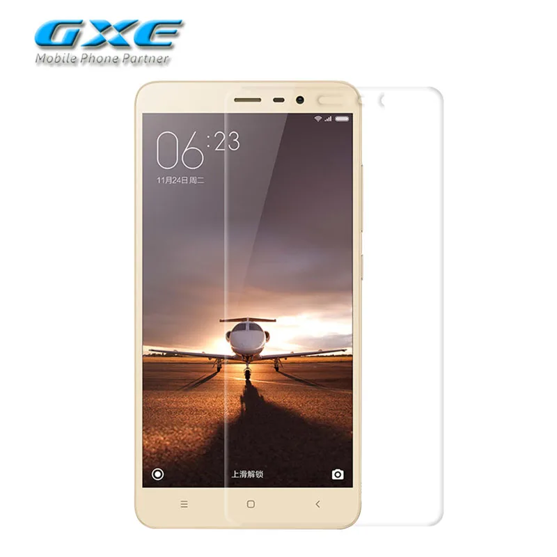 Закаленное стекло gxe (9H/ 0.25D/0 26 мм) для Xiaomi Mi3 Mi4 Mi4i Mi4c Mi4s Mi5 Защитная пленка экрана 2
