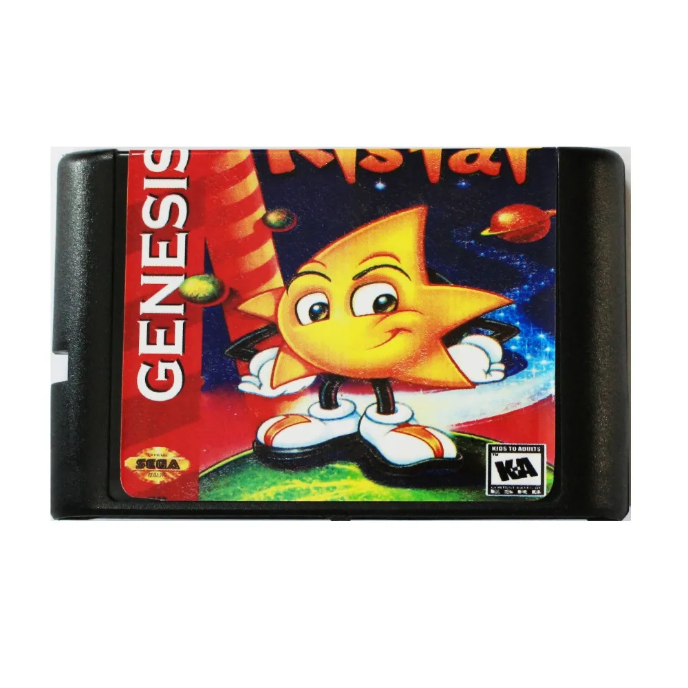16 бит MD игровая карта Ristar для Sega Mega Drive SEGA Genesis|Картриджи| |