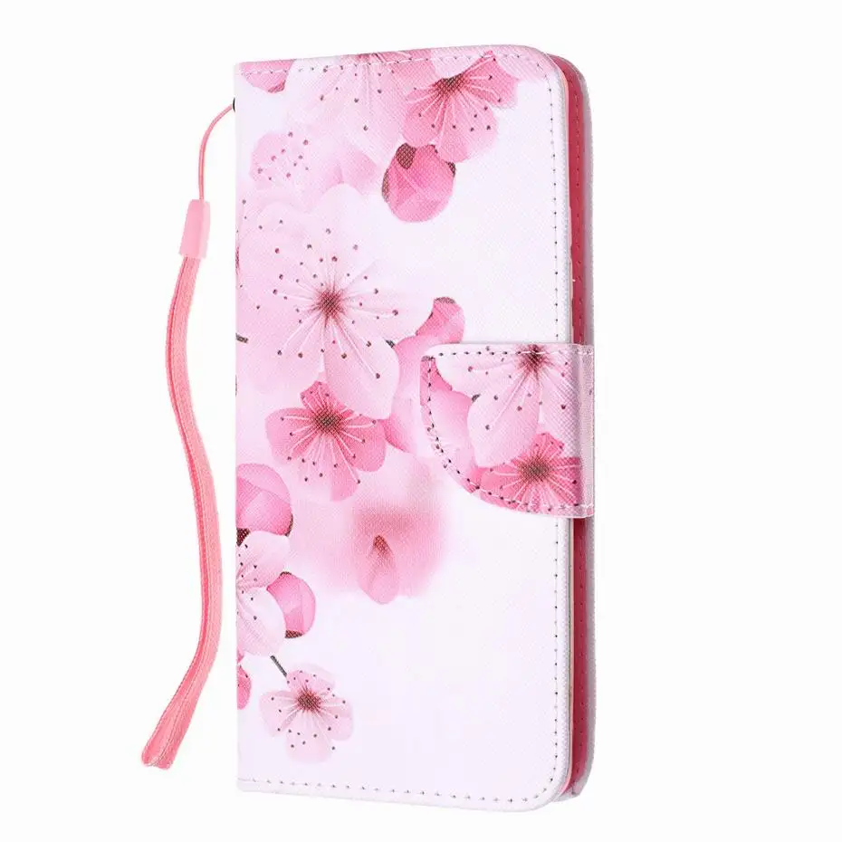 Чехол бумажник из искусственной кожи для Huawei P20 P30 P9 P10 Mate 10 20 Pro Lite Y6 Y5 2017 2018 P Smart Honor