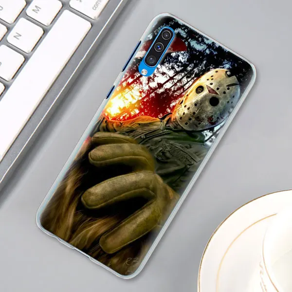 07 Чехол для samsung Galaxy A30 A40 A50 A70 A6 A8 Plus A7 A9 M30 чехол для телефона C на Хэллоуин - Цвет: 07