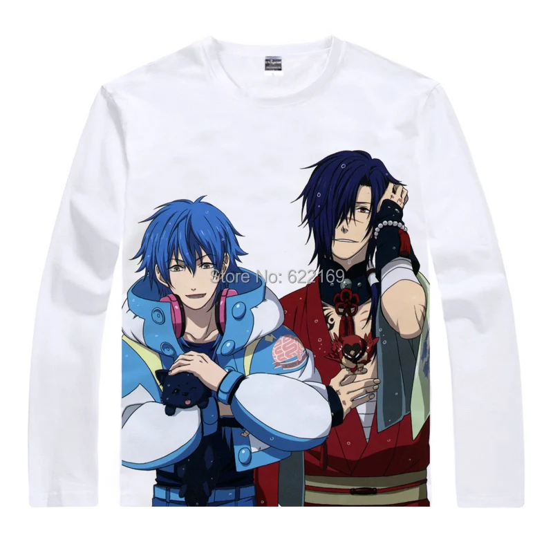 Японский футболка с аниме принтом &quotDramatical Murder&quot Аниме Aoba Seragaki Noiz ясно хлопок