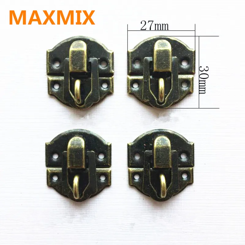 10 шт. Античная бронзовая железная защелка MAXMIX декоративный подарок для ювелирных