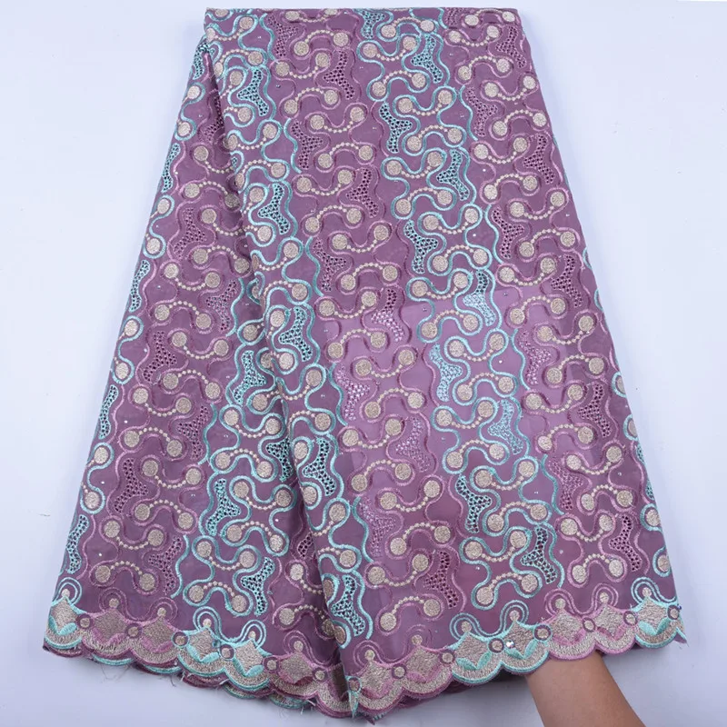 Швейцарская вуаль кружевная африканская ткань Высококачественная нигерийская