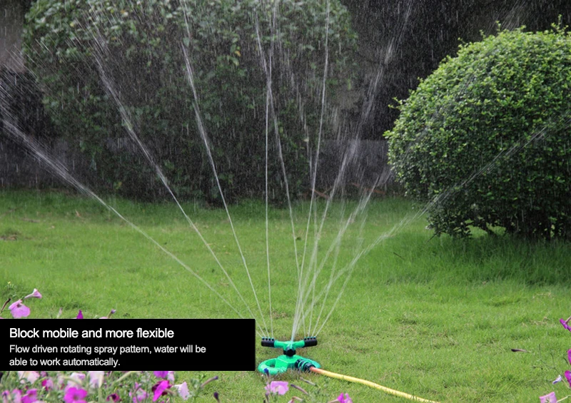 Вращающаяся на 360 градусов поливочная головка для газона|Спринклеры сада| |