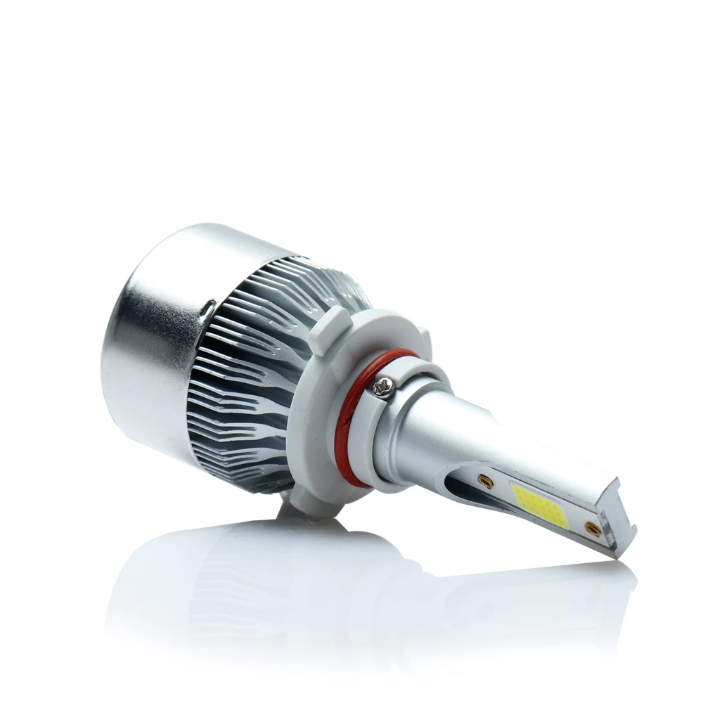 C6 H1 H3 Led Headlight Bulbs H7 LED Car Lights H4 880 H11 HB3 9005 HB4 9006 H13 6000K 72W 12V 7200LM Auto Headlamps | Автомобили и