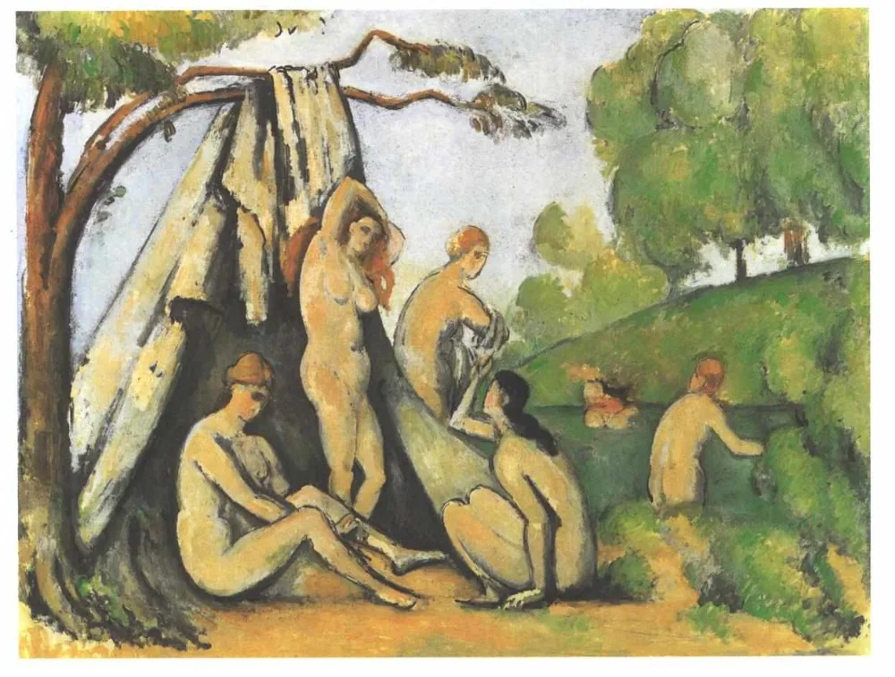 Картина маслом Paul Cezanne картина ручной работы на холсте|painting reproduction|oil painting