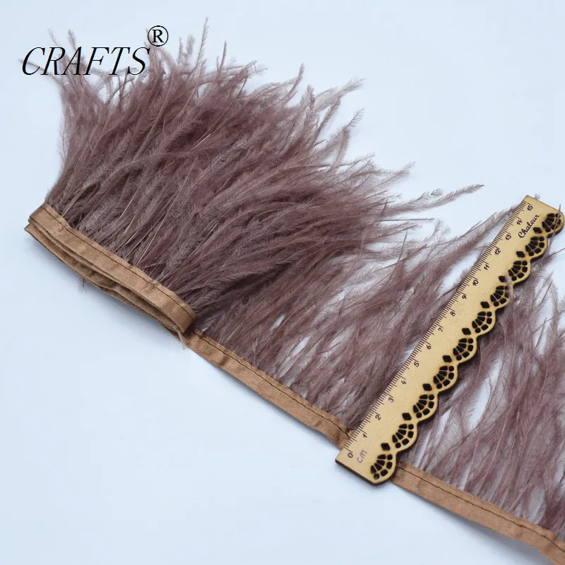 Продаем Высококачественный Белый страус тканевый пояс с перьями 5 метров и 10