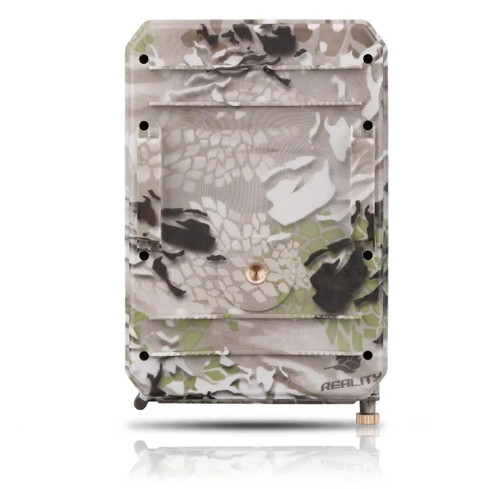 12MP HD Camouflage Digital Trail Camera with 49pcs IR LED PIR Motion Sensor Run on 2pcs 18650 Batteries or DC5V Solar Power IP56 |