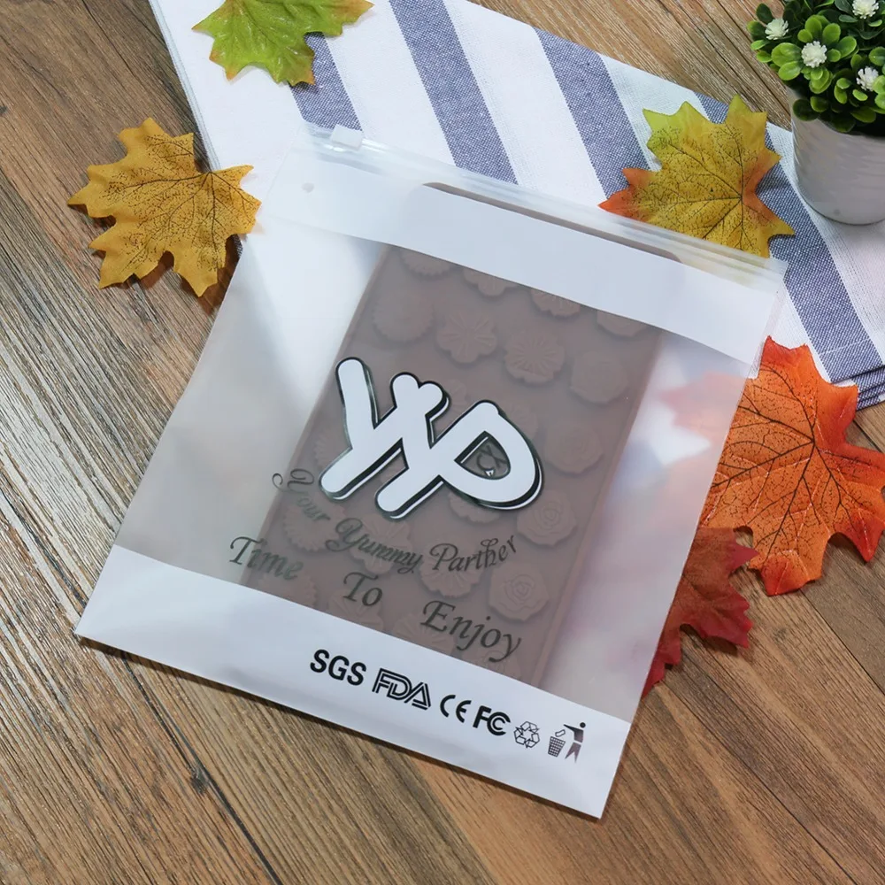 Yyp 24 полости кленовые листья + цветок формы силиконовые конфет для домашней