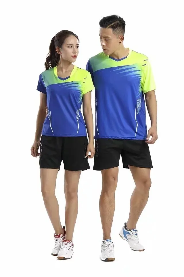 Новинка летние спортивные дышащие быстросохнущие футболки для тенниса одежда