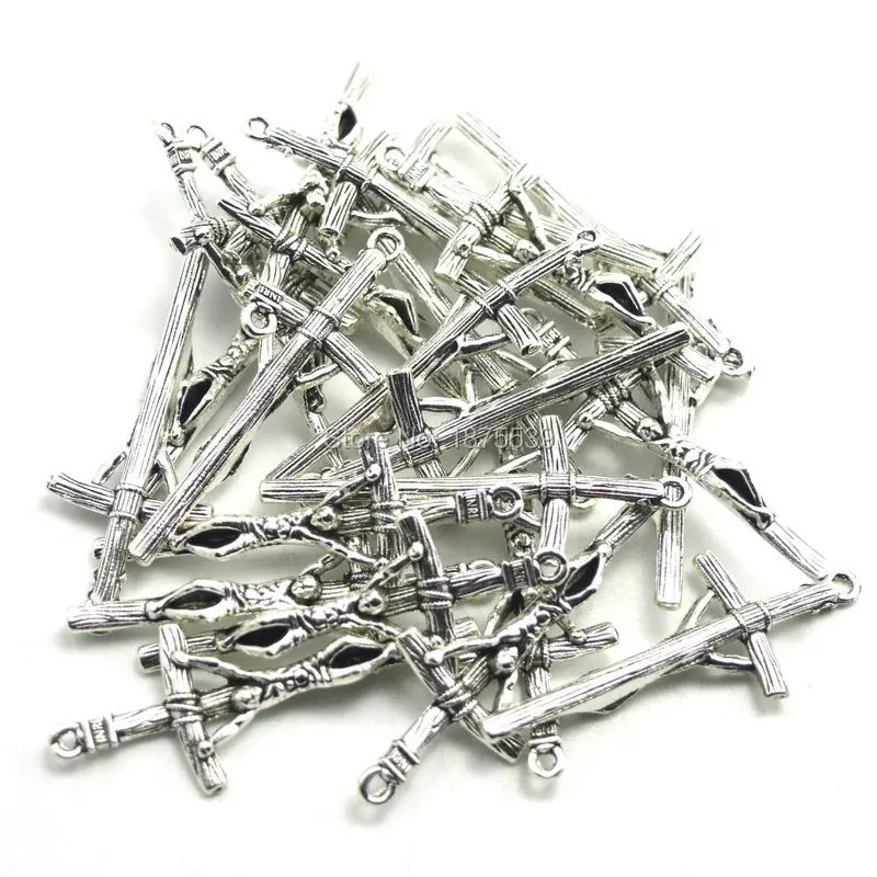 Крест из цинкового сплава | Украшения и аксессуары