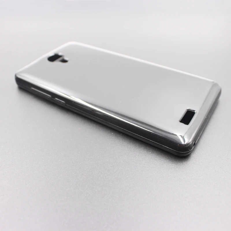 Мягкий силиконовый чехол для BQ 5515 широкий 5 дюйма черный и прозрачный мягкий из