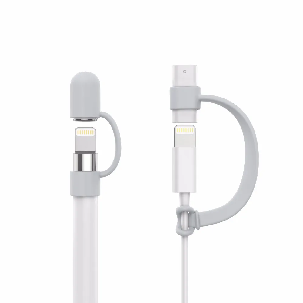 Держатель крышки карандаша для крышки карандаша Apple, силиконовые резиновые шапочки держатель для iPad 9,7 Pro Apple карандаш ручка Хранитель крышки