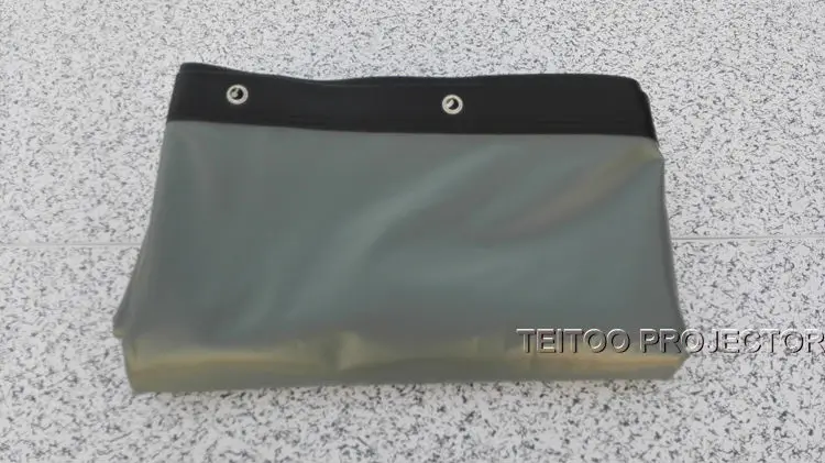 200 &quot4:3 Портативный задний проектор проекционный экран ПВХ пленка занавеска для