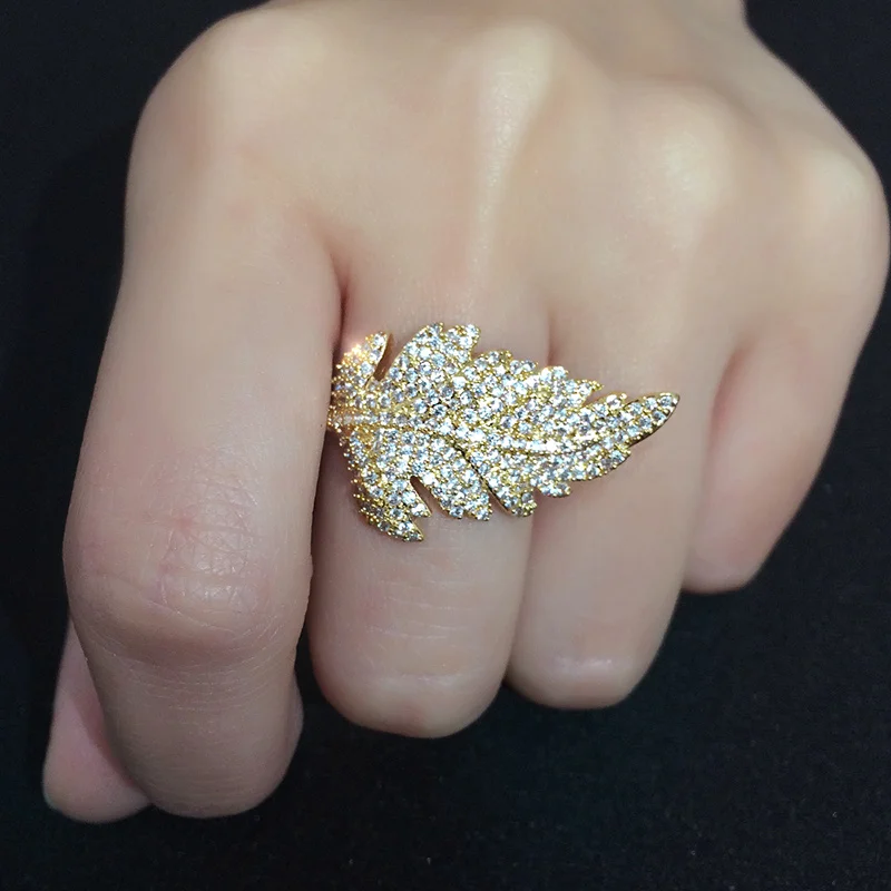 OCESRIO большие кольца для женщин ювелирные изделия камень Iced out кольцо CZ кубический